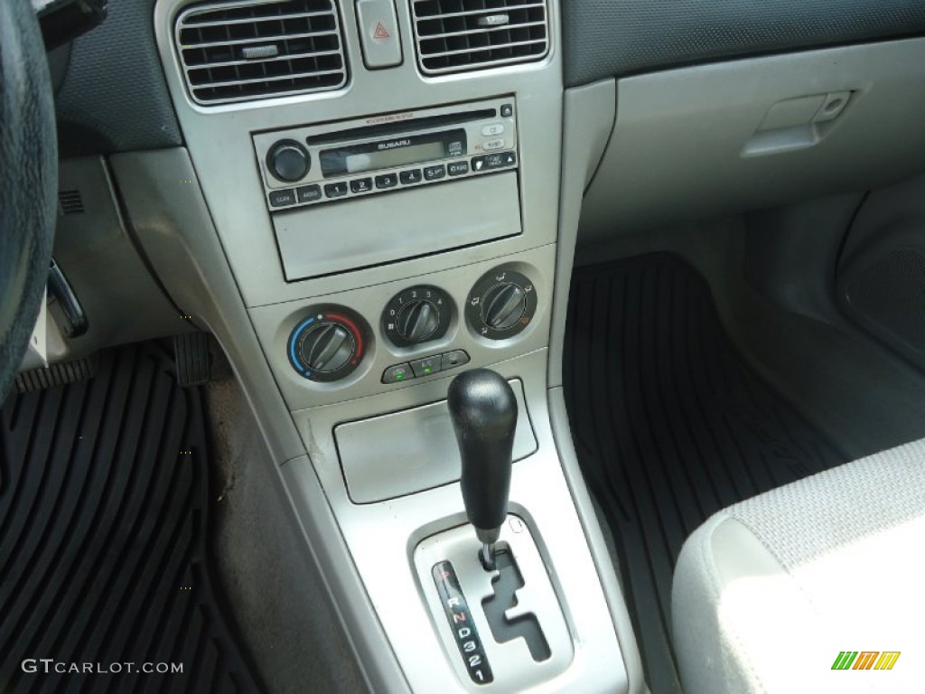 2003 Forester 2.5 X - Pacifica Blue Metallic / Gray photo #15