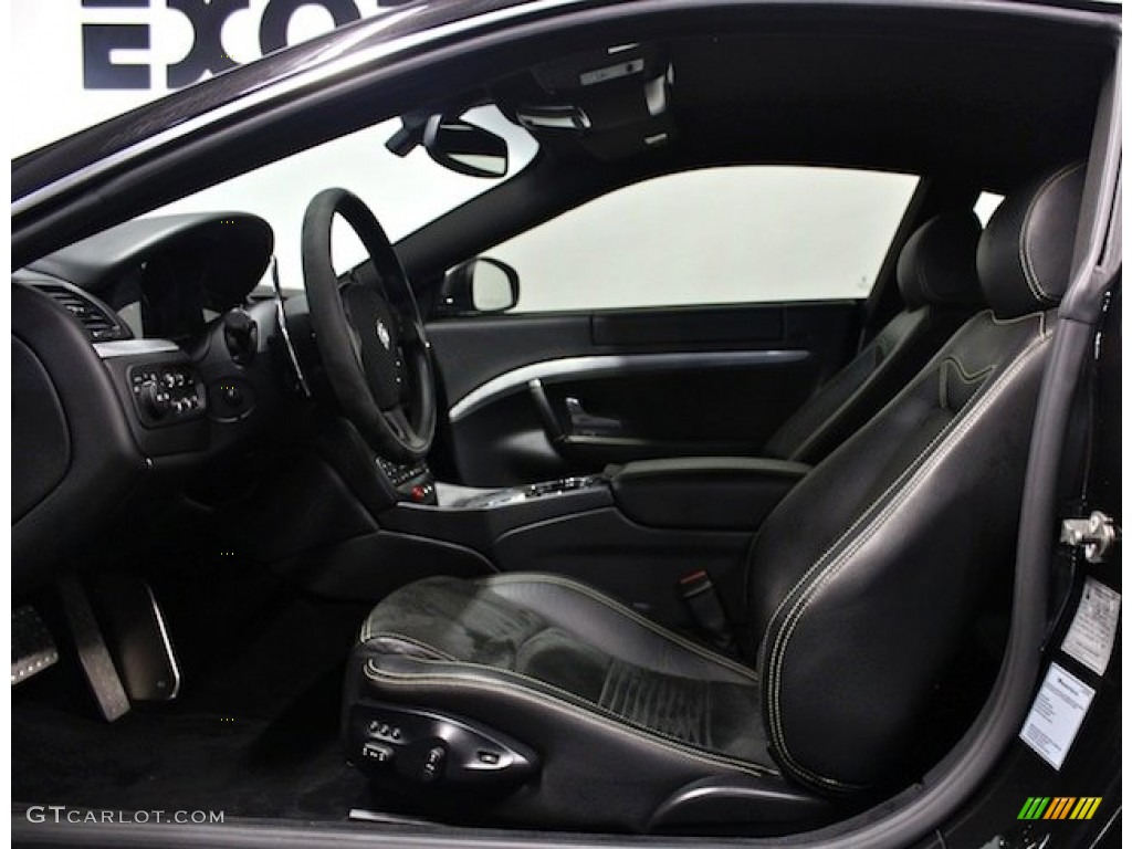 Nero Interior 2009 Maserati GranTurismo S Photo #84065159