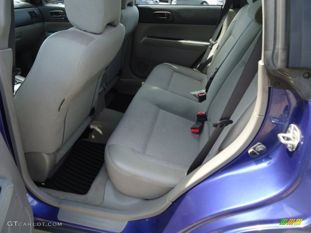 2003 Forester 2.5 X - Pacifica Blue Metallic / Gray photo #19