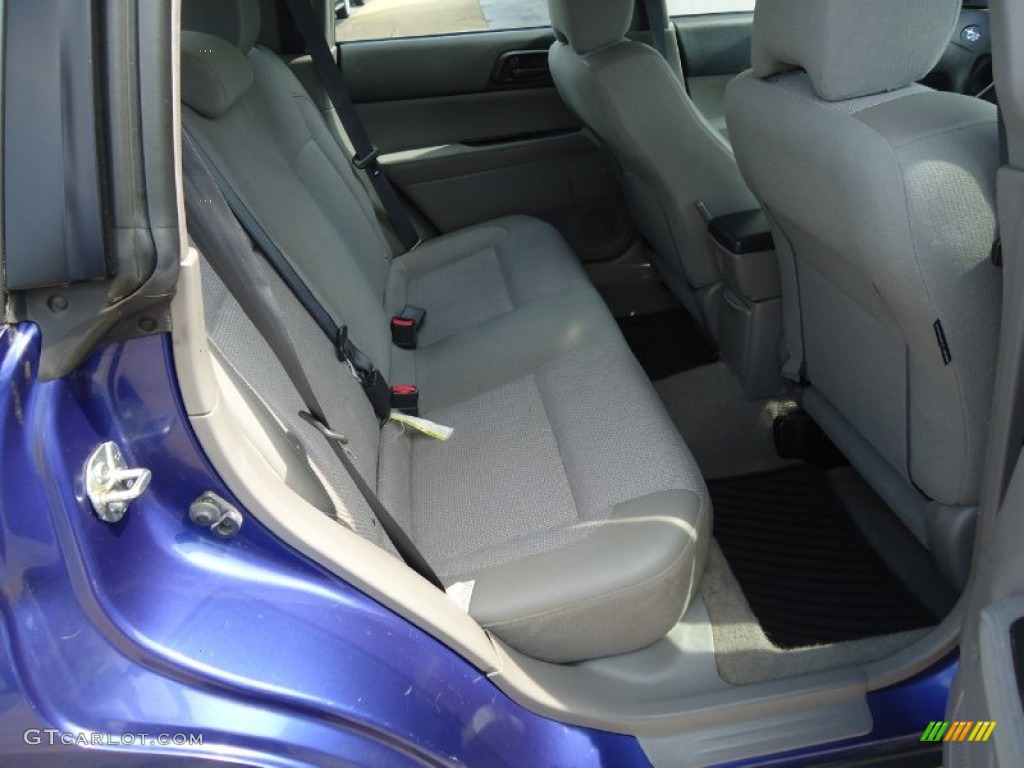 2003 Forester 2.5 X - Pacifica Blue Metallic / Gray photo #22