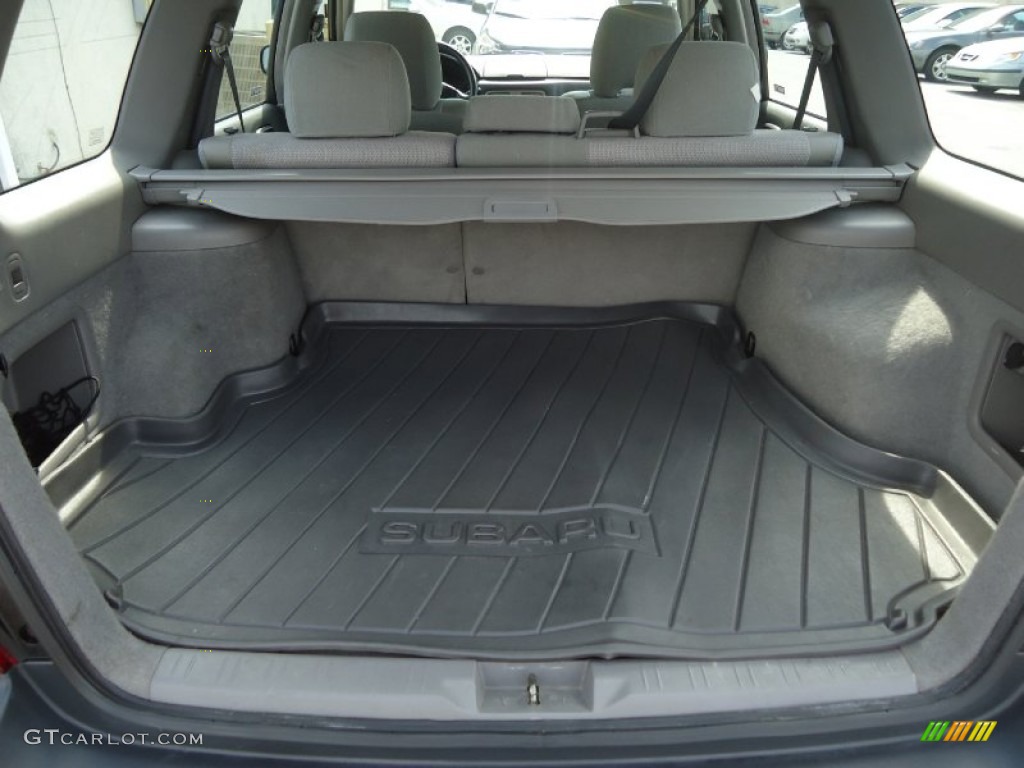 2003 Forester 2.5 X - Pacifica Blue Metallic / Gray photo #23
