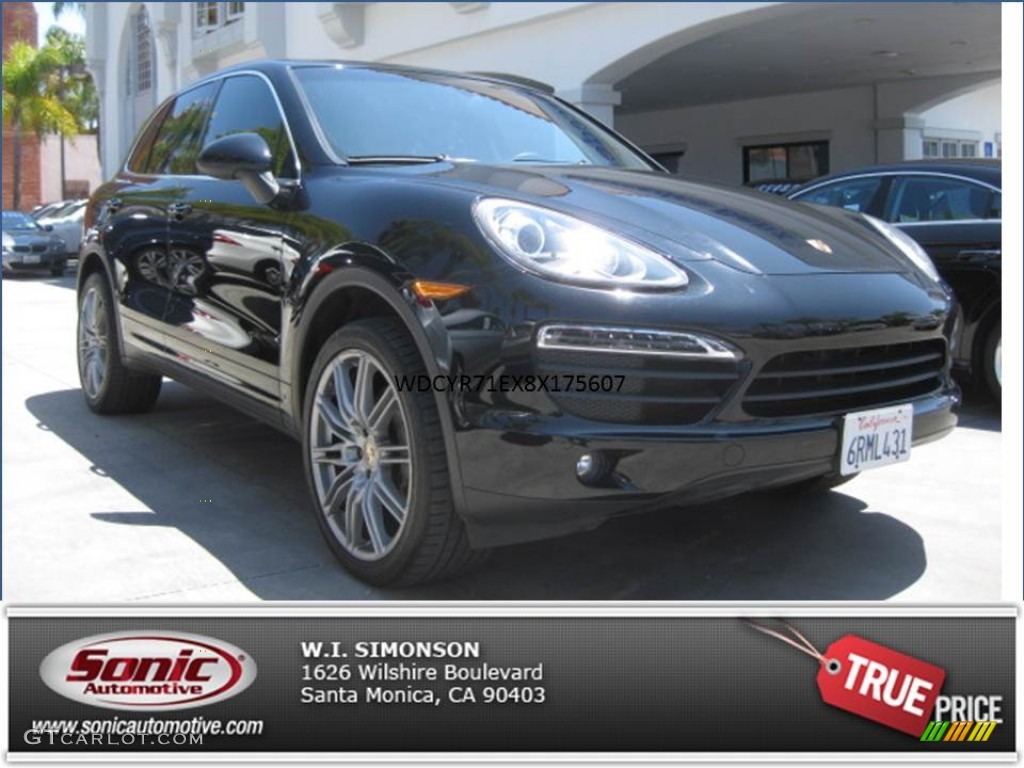 2011 Cayenne S - Amethyst Metallic / Black photo #26