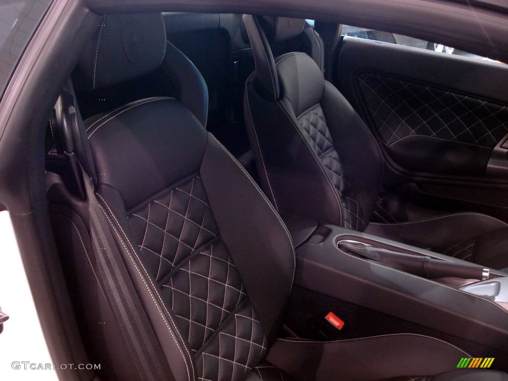 Nero Perseus Interior 2009 Lamborghini Gallardo LP560-4 Coupe Photo #840655