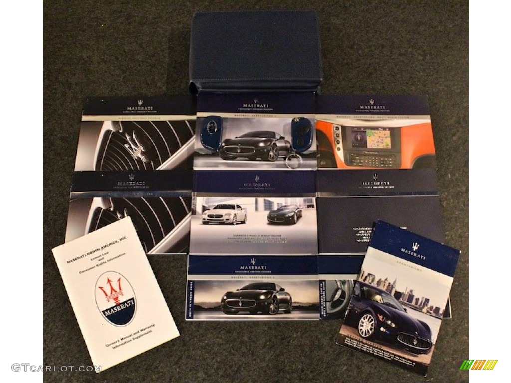 2009 Maserati GranTurismo S Books/Manuals Photos