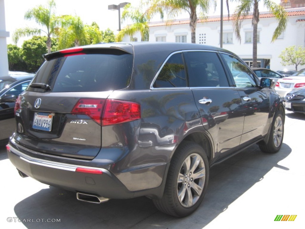 2010 MDX Advance - Grigio Metallic / Taupe Gray photo #2