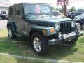 2000 Forest Green Pearl Jeep Wrangler Sahara 4x4  photo #8