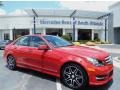 Mars Red - C 250 Sport Photo No. 1