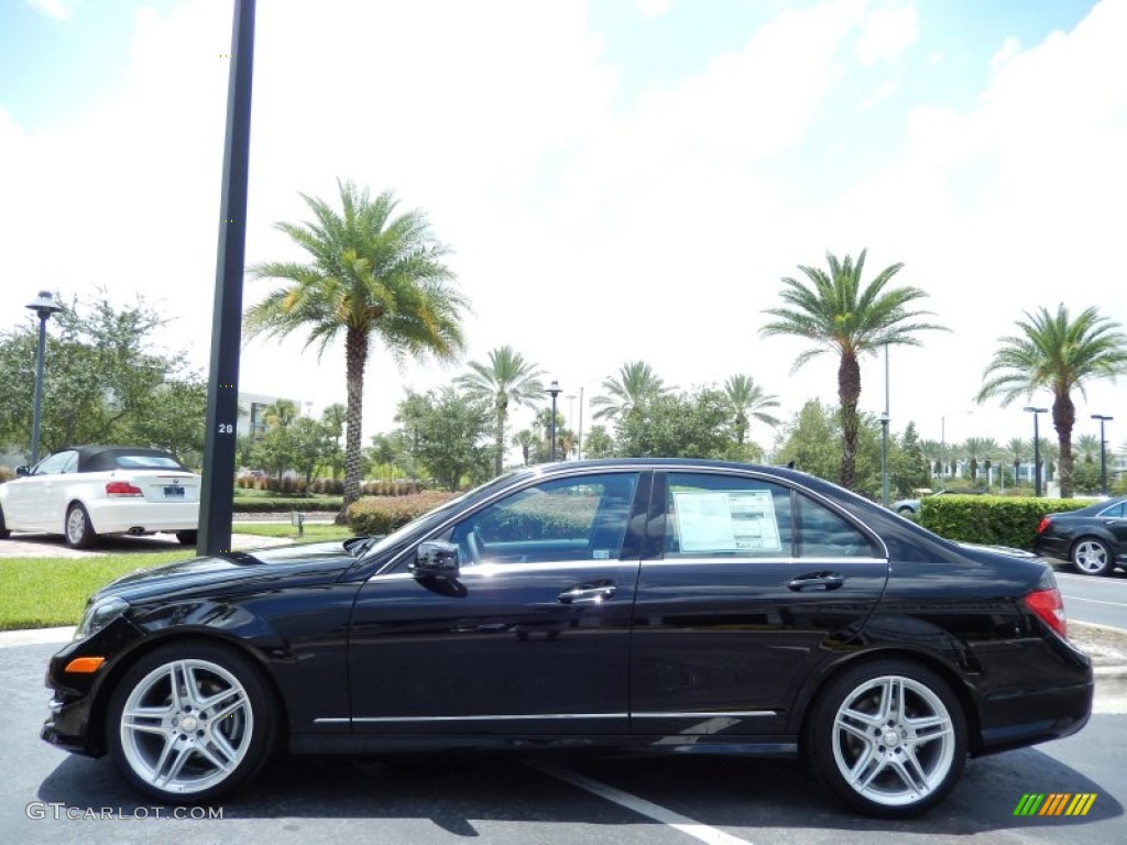 Black 2013 Mercedes-Benz C 250 Sport Exterior Photo #84066974