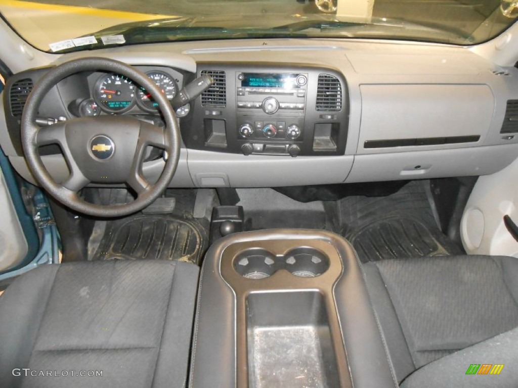 2011 Silverado 1500 Extended Cab 4x4 - Blue Granite Metallic / Dark Titanium photo #17