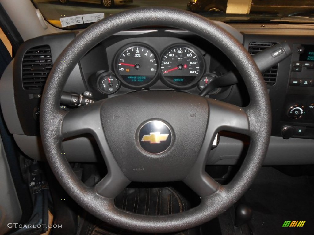 2011 Silverado 1500 Extended Cab 4x4 - Blue Granite Metallic / Dark Titanium photo #22