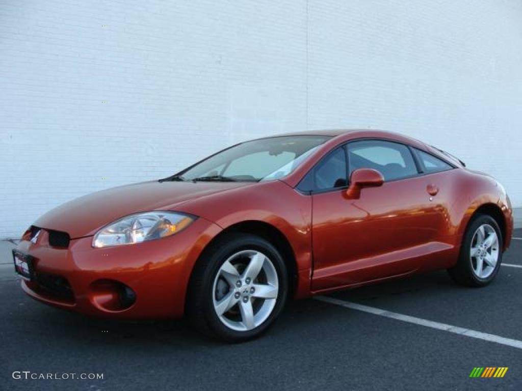 2007 Eclipse GS Coupe - Sunset Pearlescent / Dark Charcoal photo #1