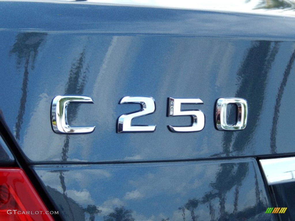 2013 C 250 Luxury - Steel Grey Metallic / Ash/Black photo #4