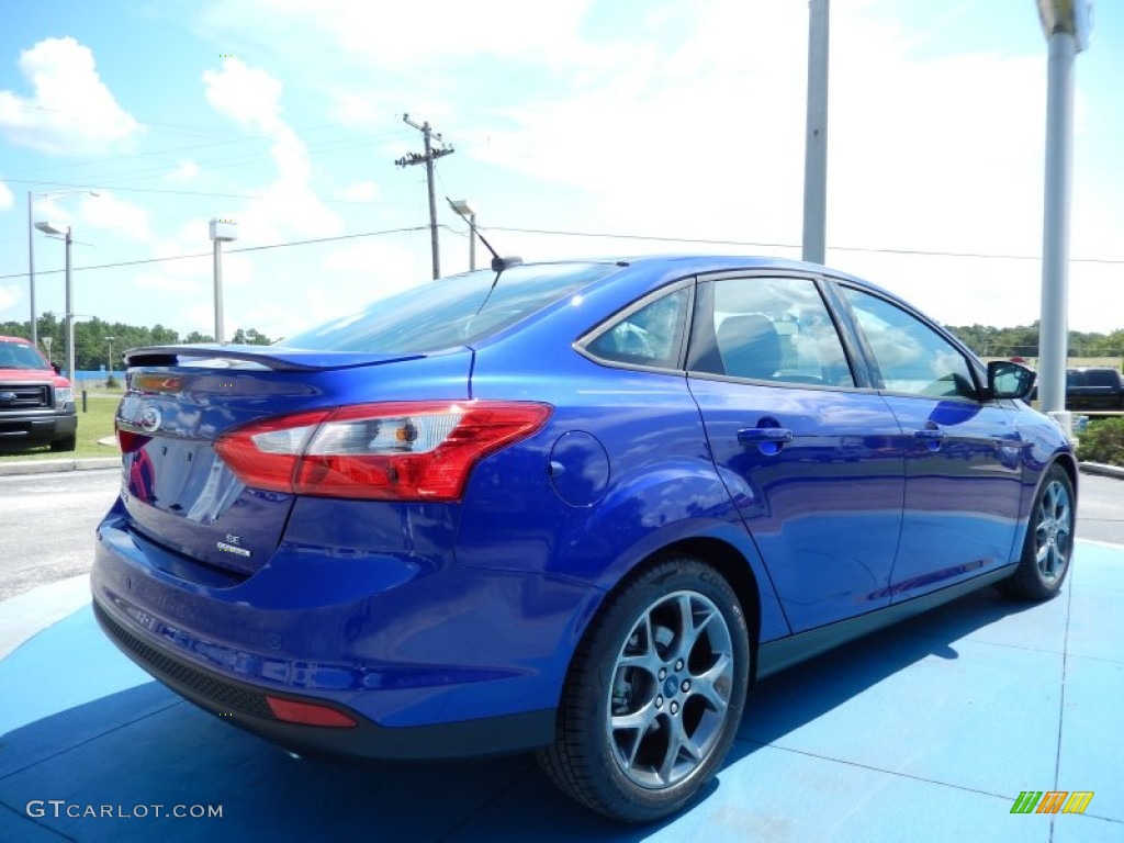 Performance Blue 2014 Ford Focus SE Sedan Exterior Photo #84067910