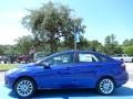 Performance Blue 2014 Ford Fiesta SE Sedan Exterior