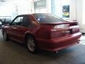 1987 Medium Cabernet Red Ford Mustang GT Fastback  photo #3