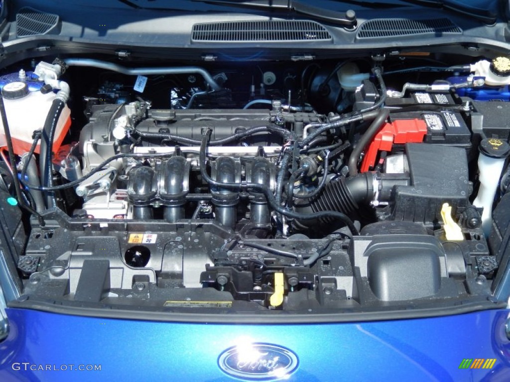 2014 Ford Fiesta SE Sedan 1.6 Liter DOHC 16-Valve Ti-VCT 4 Cylinder Engine Photo #84068456