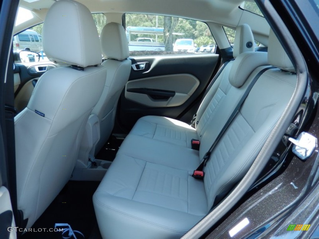 2014 Ford Fiesta Titanium Sedan Rear Seat Photo #84068669
