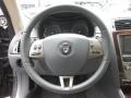 2008 Jaguar XK Ivory/Slate Interior Steering Wheel Photo