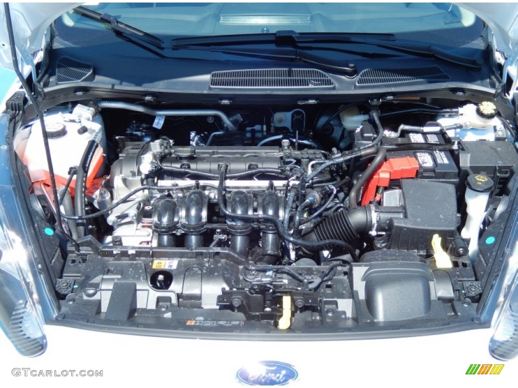 2014 Ford Fiesta S Hatchback 1.6 Liter DOHC 16-Valve Ti-VCT 4 Cylinder Engine Photo #84069119
