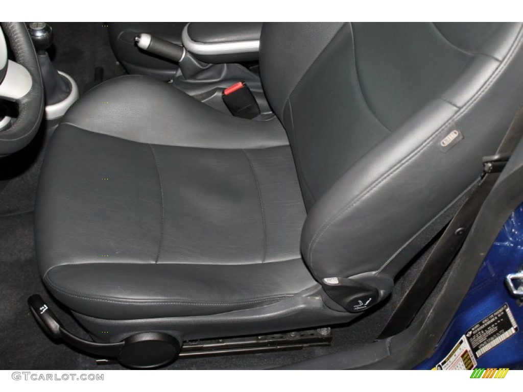 2006 Cooper S Hardtop - Hyper Blue Metallic / Black/Panther Black photo #14