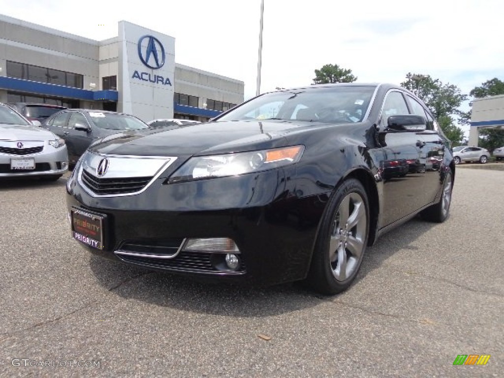 Crystal Black Pearl Acura TL