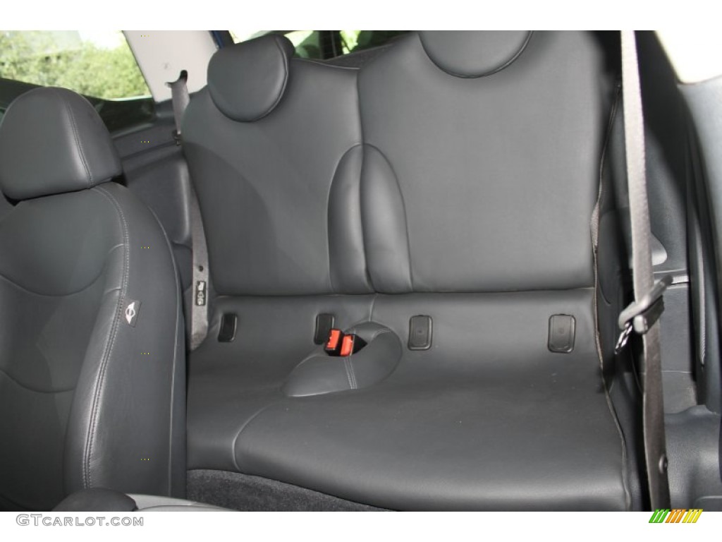 2006 Cooper S Hardtop - Hyper Blue Metallic / Black/Panther Black photo #21