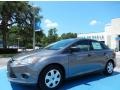 2013 Sterling Gray Ford Focus S Sedan  photo #1