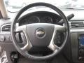 2007 Chevrolet Suburban Ebony Interior Steering Wheel Photo