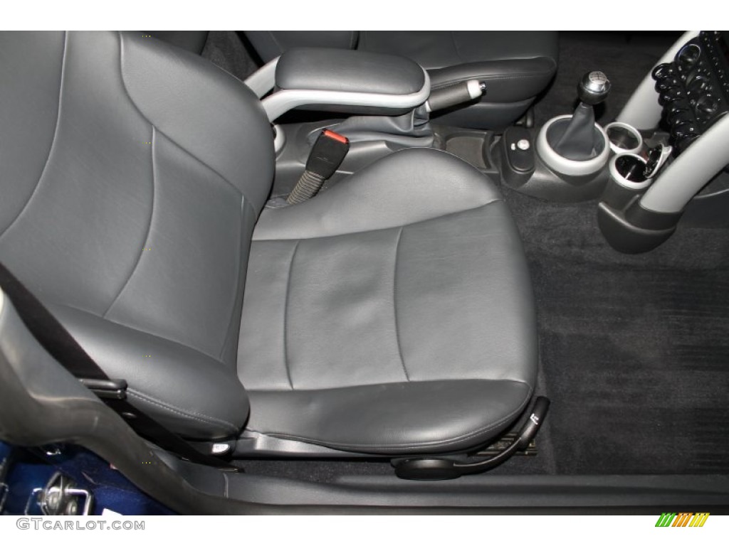 2006 Cooper S Hardtop - Hyper Blue Metallic / Black/Panther Black photo #26