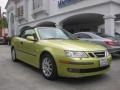 Lime Yellow Metallic 2005 Saab 9-3 Arc Convertible