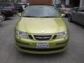 2005 Lime Yellow Metallic Saab 9-3 Arc Convertible  photo #6