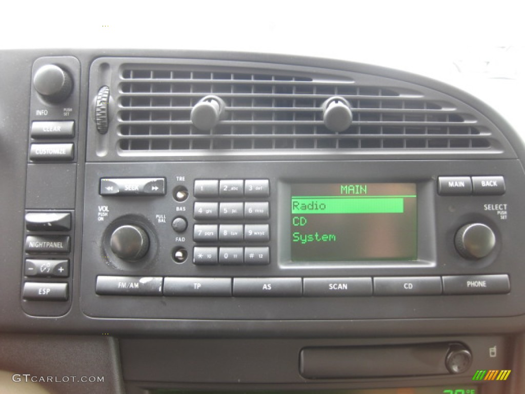 2005 Saab 9-3 Arc Convertible Audio System Photos