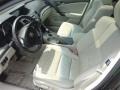 2010 Acura TSX Taupe Interior Front Seat Photo