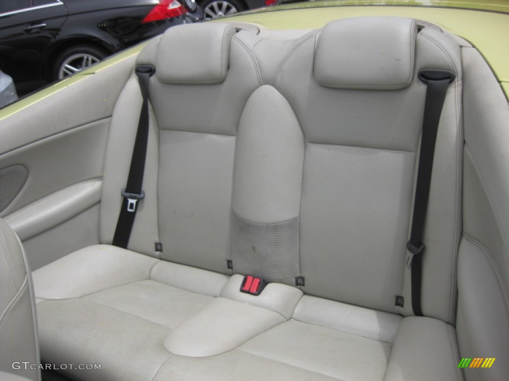2005 Saab 9-3 Arc Convertible Rear Seat Photos