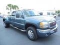 Stealth Gray Metallic - Sierra 3500 SLT Crew Cab 4x4 Dually Photo No. 10