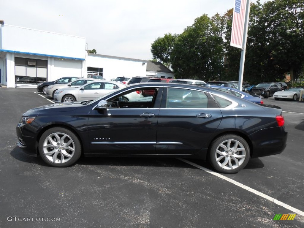 2014 Impala LTZ - Blue Ray Metallic / Jet Black photo #4
