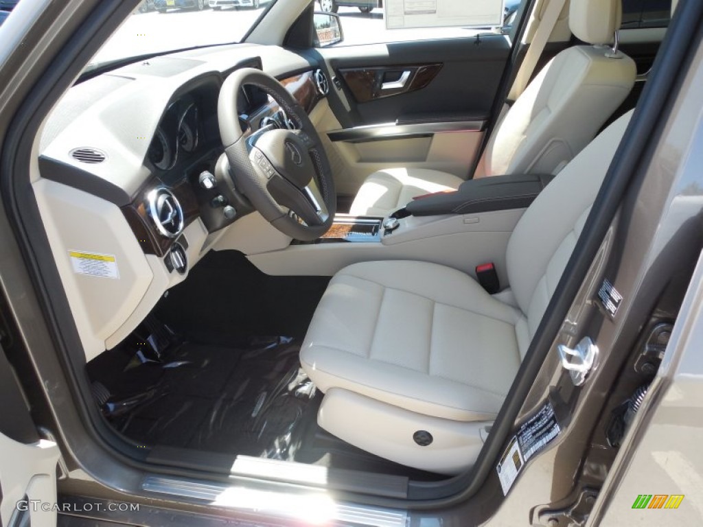 Almond Beige/Mocha Interior 2014 Mercedes-Benz GLK 350 Photo #84072059