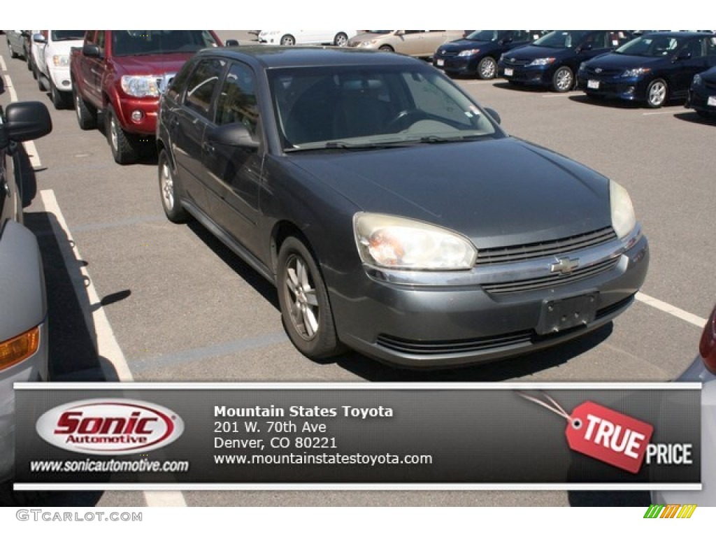 Medium Gray Metallic Chevrolet Malibu