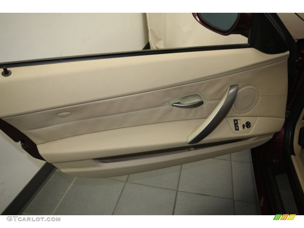 2005 BMW Z4 2.5i Roadster Dark Beige Door Panel Photo #84072164
