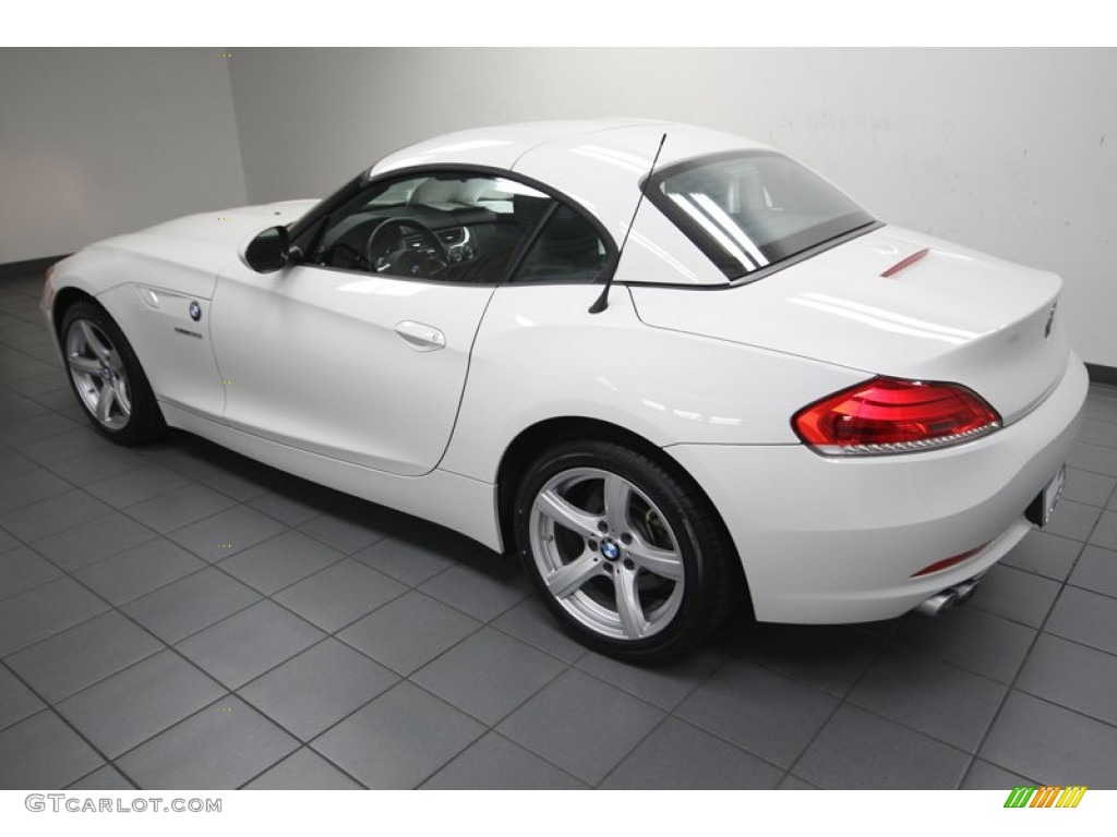2011 Z4 sDrive30i Roadster - Alpine White / Black photo #5
