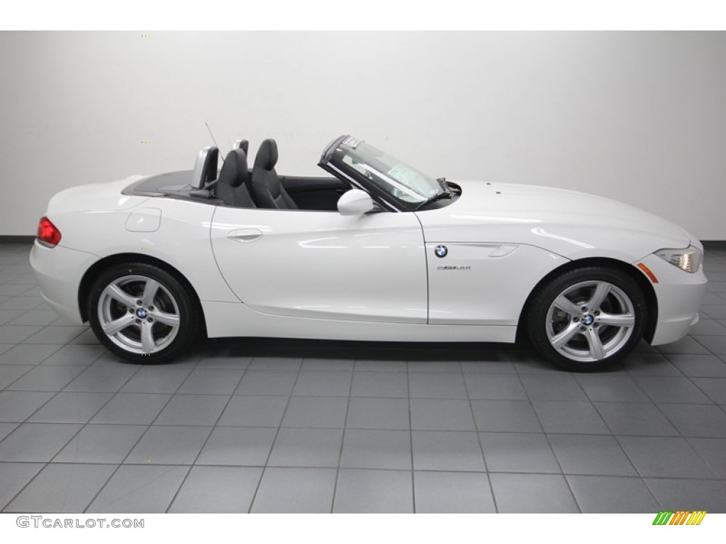 2011 Z4 sDrive30i Roadster - Alpine White / Black photo #7