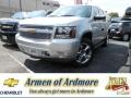 2013 Silver Ice Metallic Chevrolet Suburban LTZ 4x4  photo #1