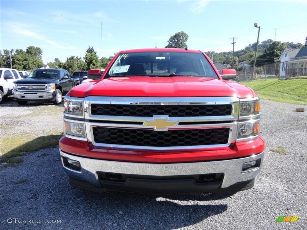 2014 Silverado 1500 LT Crew Cab 4x4 - Victory Red / Jet Black photo #2