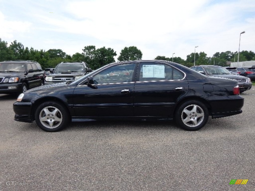 Nighthawk Black Pearl 2002 Acura TL 3.2 Exterior Photo #84072833