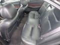 2002 Acura TL Ebony Interior Rear Seat Photo