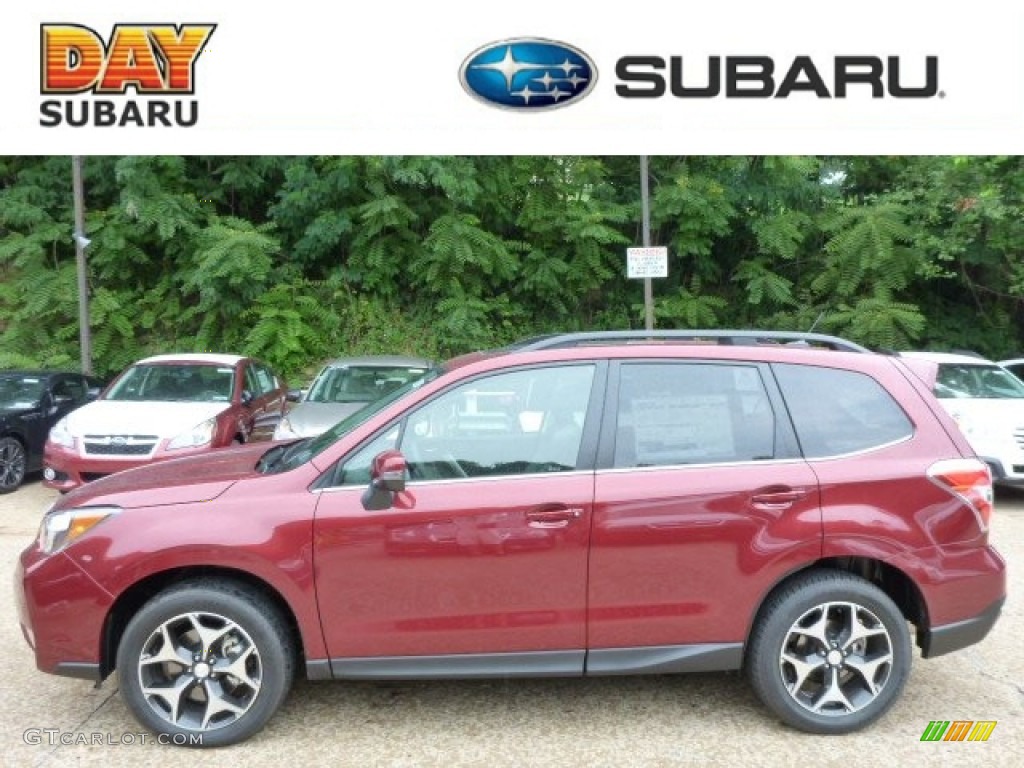 2014 Forester 2.0XT Touring - Venetian Red Pearl / Black photo #1