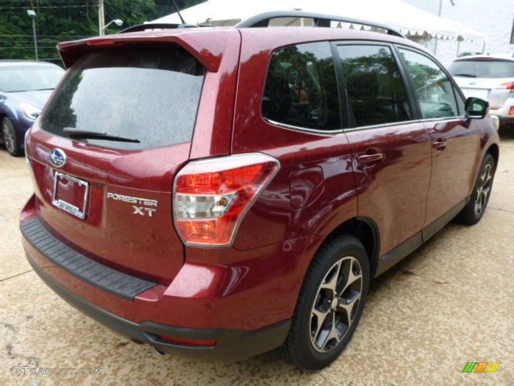 2014 Forester 2.0XT Touring - Venetian Red Pearl / Black photo #4