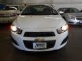 2013 Summit White Chevrolet Sonic LT Sedan  photo #2