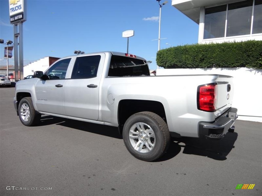 2014 Silverado 1500 LT Crew Cab - Silver Ice Metallic / Jet Black photo #5