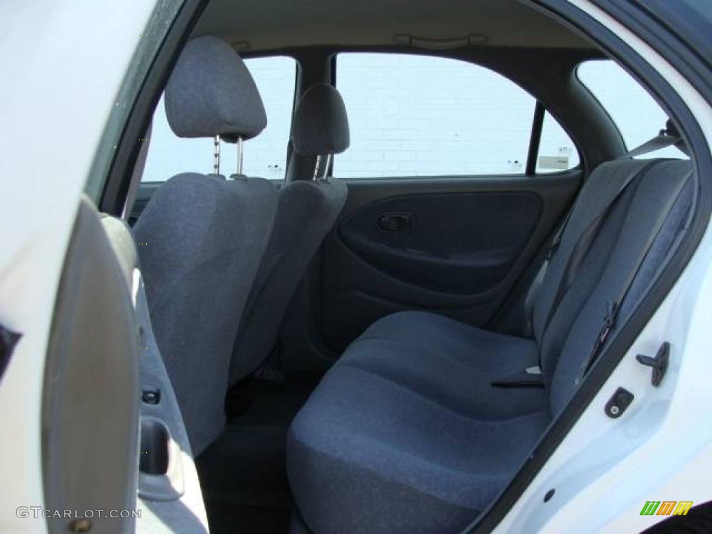 2000 Elantra GLS Wagon - Noble White / Gray photo #7